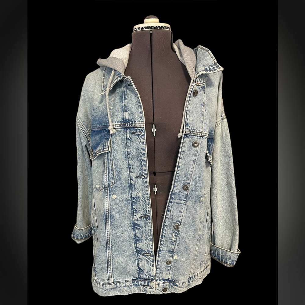 We The Free over sized Jean jacket.